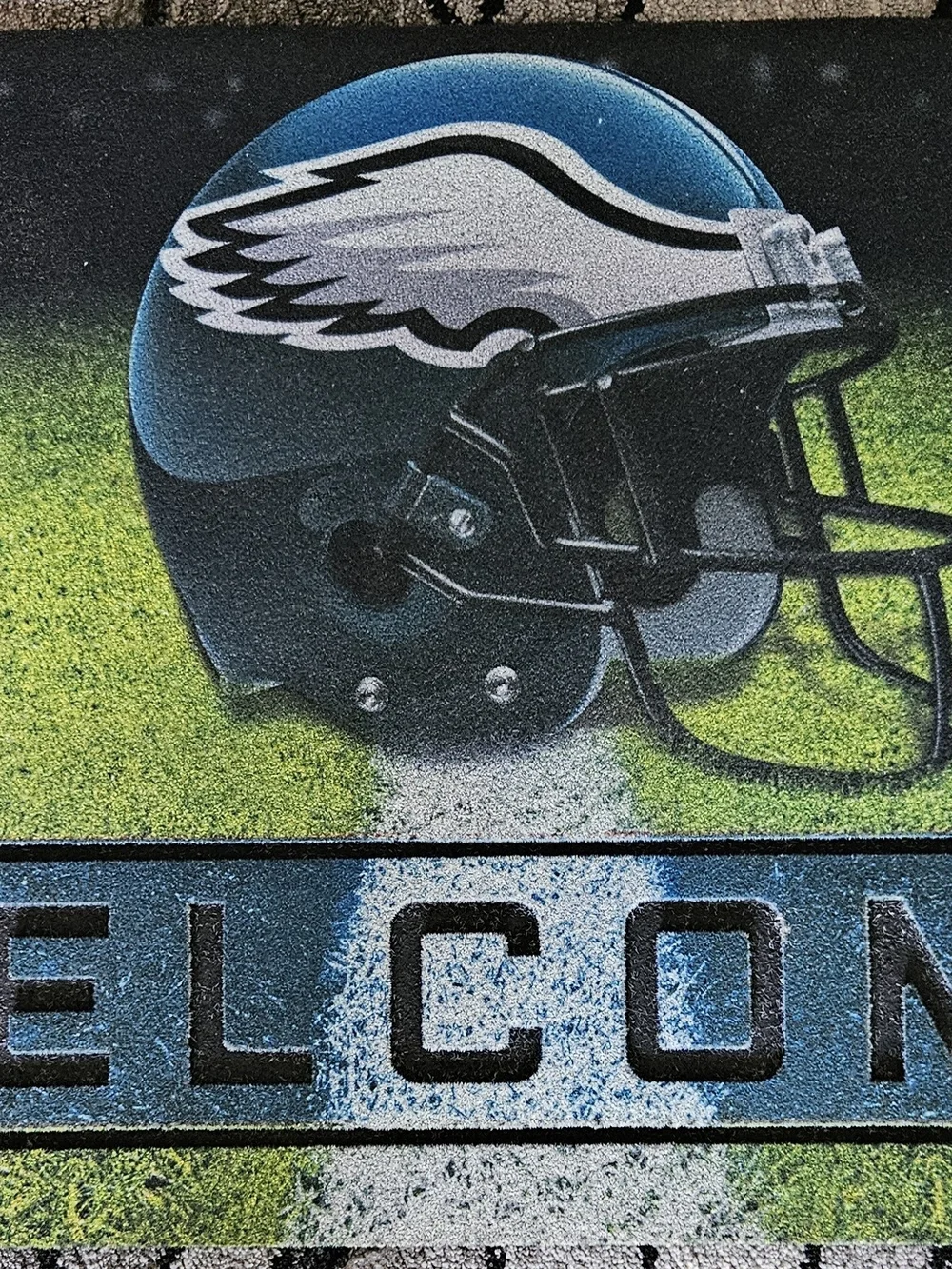 Fanmats Philadelphia Eagles crumb rubber door mat